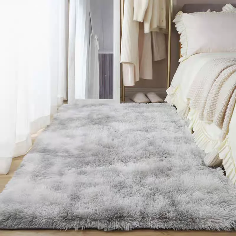 2026 Elegant Luxury Fluffy Shaggy Indoor Large Carpet Modern Style Washable Plush Area Rugs for Living Room Bedroom Setpromote s