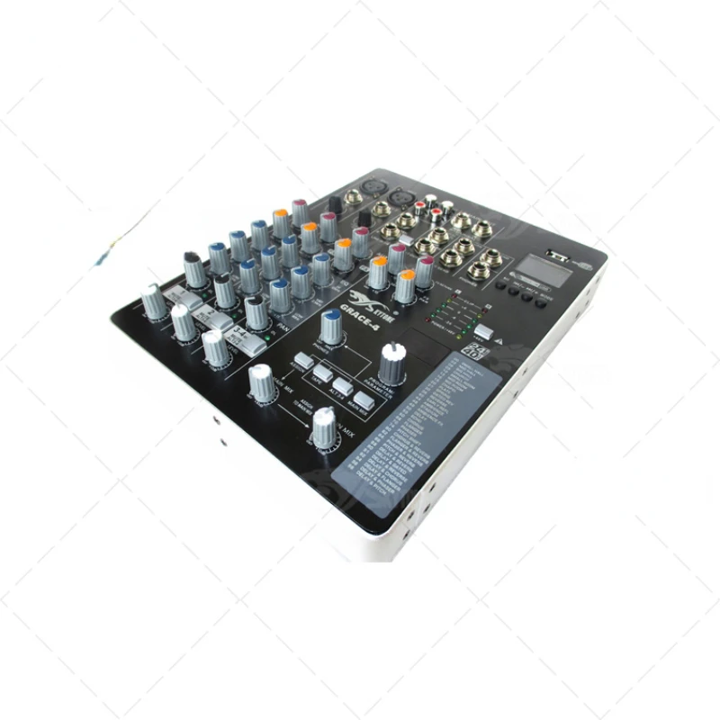 Ultra-high dynamic & low-noise mini sound audio mixer