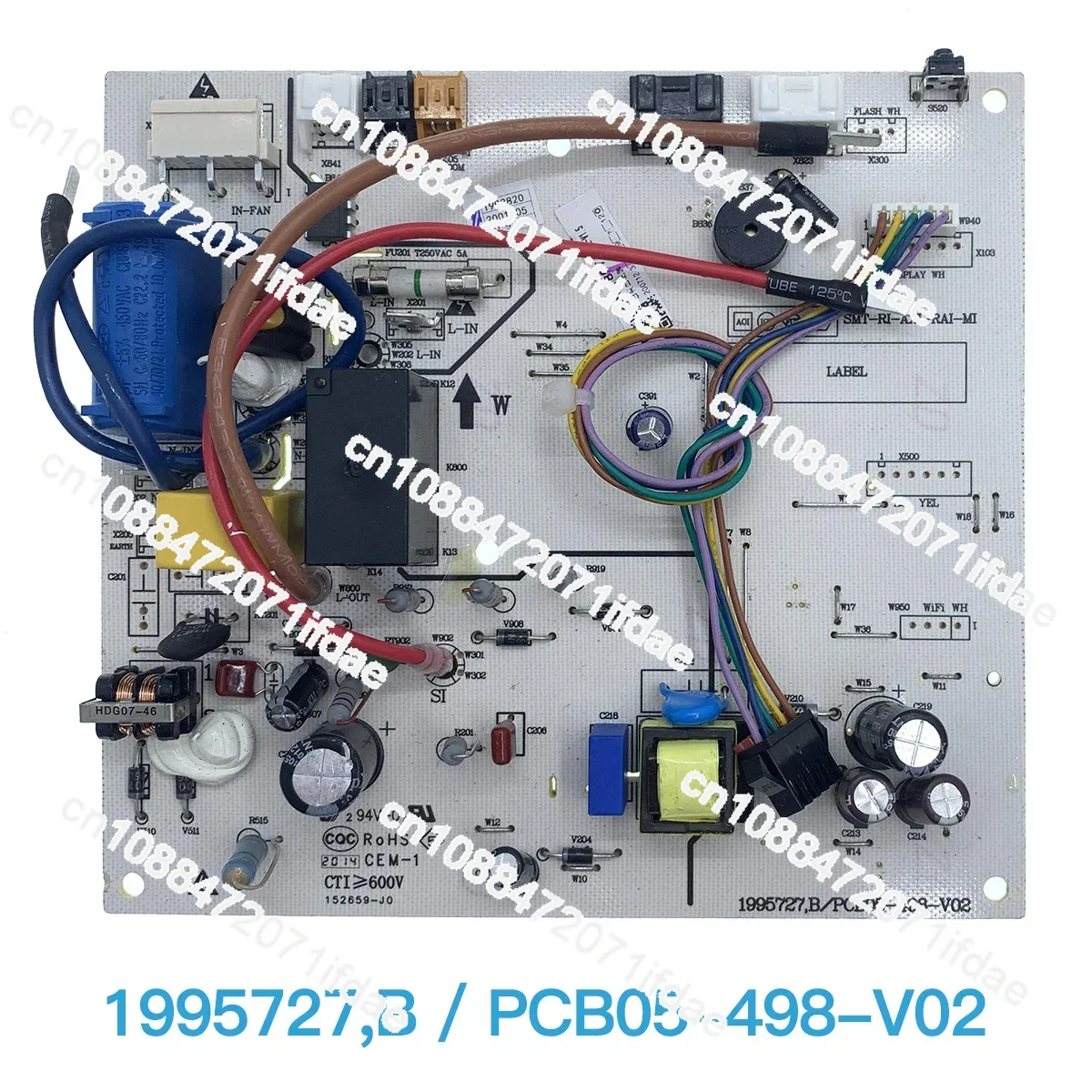 

1995727.B PCB05-498-V02 Air Conditioner Indoor Unit Circuit Control Board for Hisense, Fuji