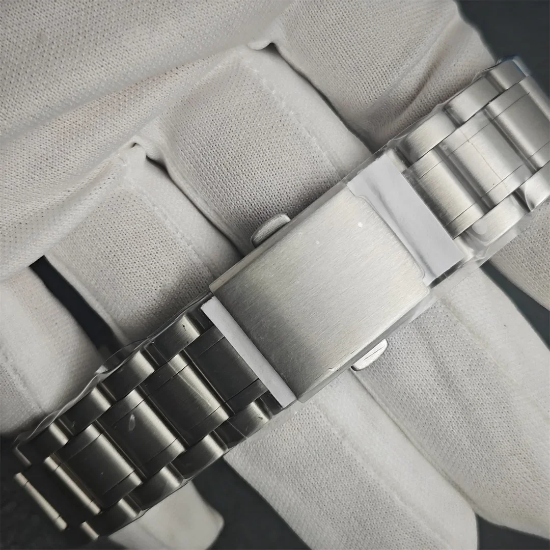 NH35 Case GS Case Set Premium Watch Hands 39.5mm Diving Case White Birch Wood Texture Dial Polished High-quality Hands