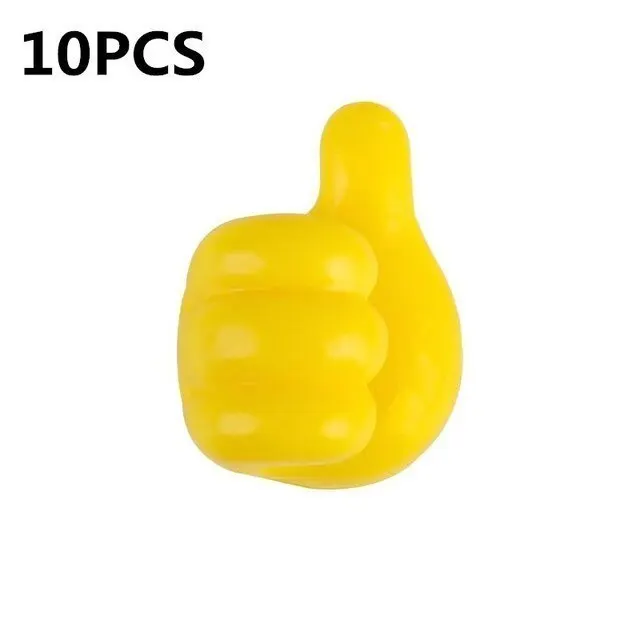 Siliconen Duim Muurhaak Kabelbeheer Draad USB Organizer Clips Muurhaken Hanger Opslaghouder Voor Keuken Badkamer Thuis