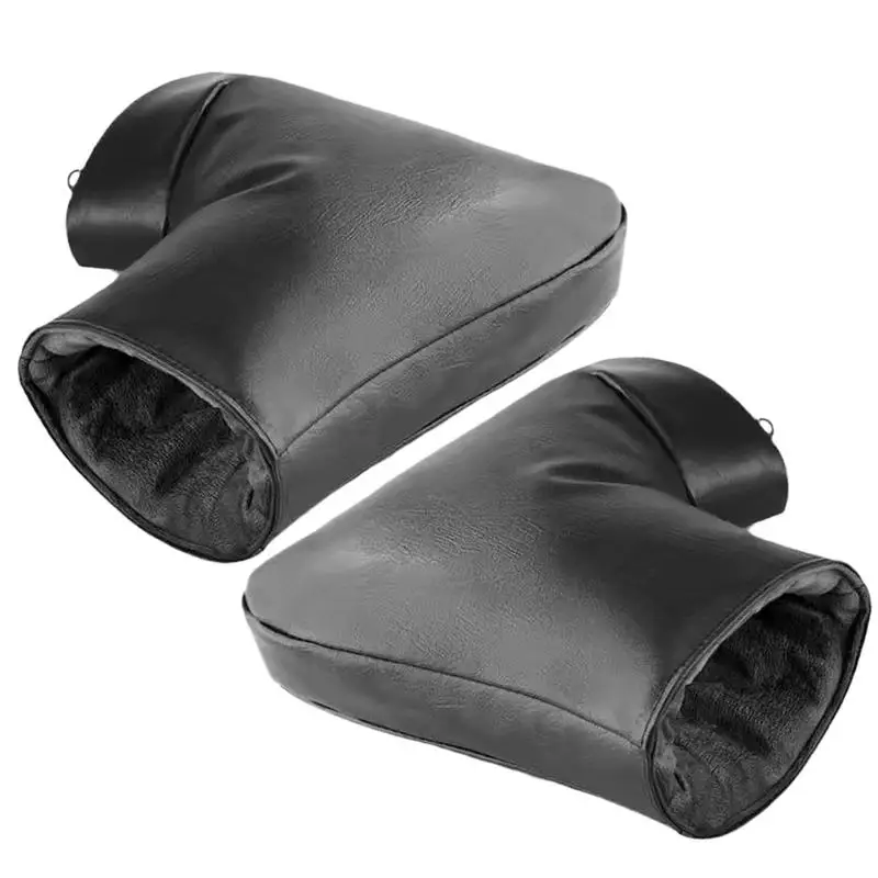 ATV Hand Warmers 1 Pair Snowmobile Hand Muffs Motorcycle Gloves Scooter Hand Warmer Mitts Handle Grip Covers Cold-Resistant