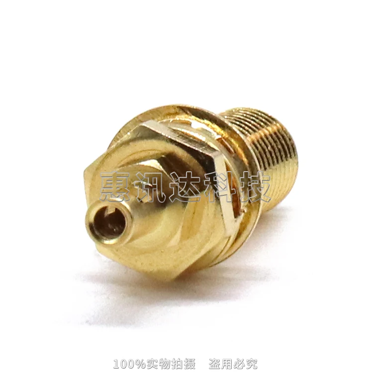 SMA-KY-1 Extended SMA female head welded RG178 wire with nut fixed split RF connector KY1.8