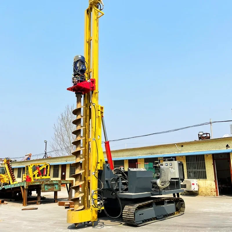 YG Foundation Construction Hydraulic Hammer Helical Pile Driver Photovoltaic Mini Bore Drilling Rigs Machine