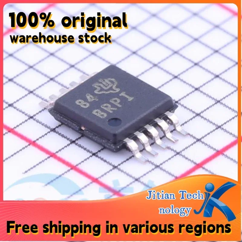 10PCS ADS1015IDGSR logo BRPI VSSOP-10 ADS1015IDGST 100% original inventory High-Quality Electronic Component