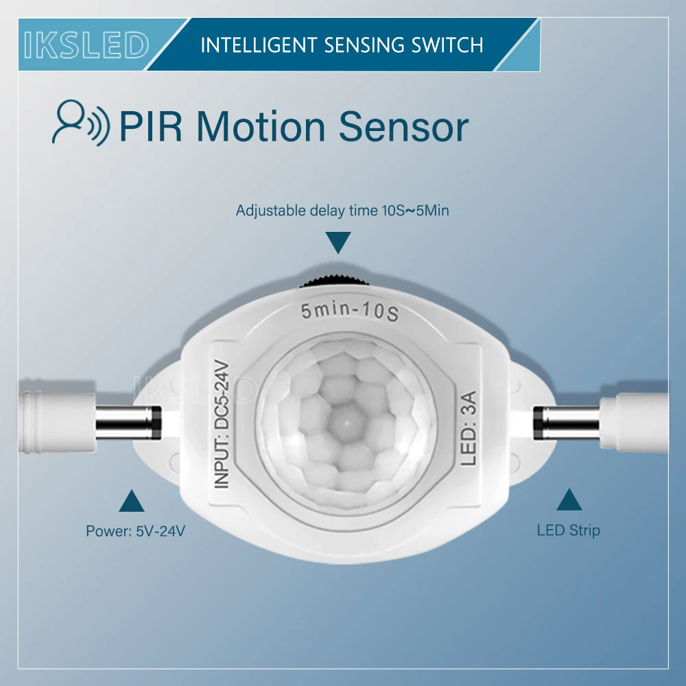 Sensor Detector Smart Switch 5V 24V Infrared Motion Detection LED Strip Light Mini Module Tape Automatic Human Body Controller