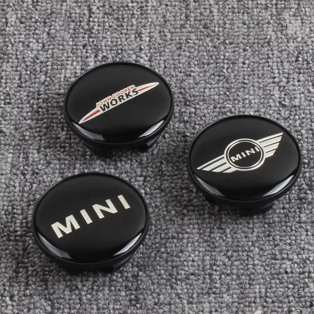 4pcs 54mm wing Car Wheel Center Hub Cap Wheel Emblem for MINI WORKS S One Countryman R50 R55 R56 R57 R58 R60 R61 accessories