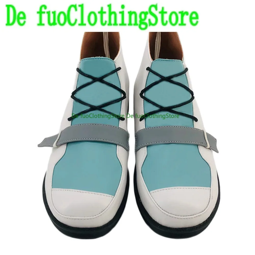 Defuo Hololive Gawr Gura Shark Cosplay Shoes Anime Shoes Anime Game Role-playing Shoes And Boots Halloween Party