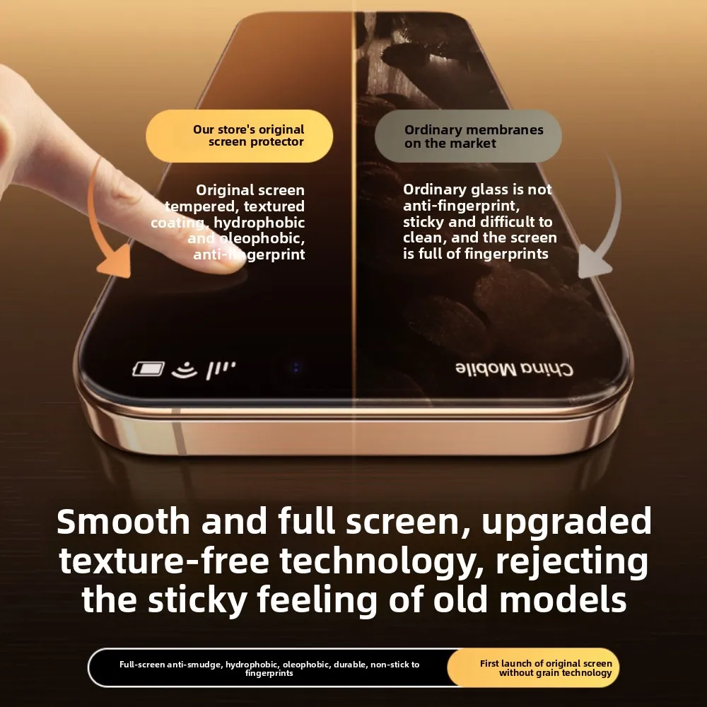 واقي شاشة مقسى عالي الدقة لهاتف آيفون 17 طلاء Oleophobic سهل التركيب زجاج مقسى ثلاثي الأبعاد ثني ساخن 1-3 قطعة