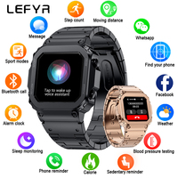 Military Smartwatch Smart Watch Men LEFYR AW39 Connected Fitness Bluetooth Call AI Voice Calculator Message Reminder Sports Mode