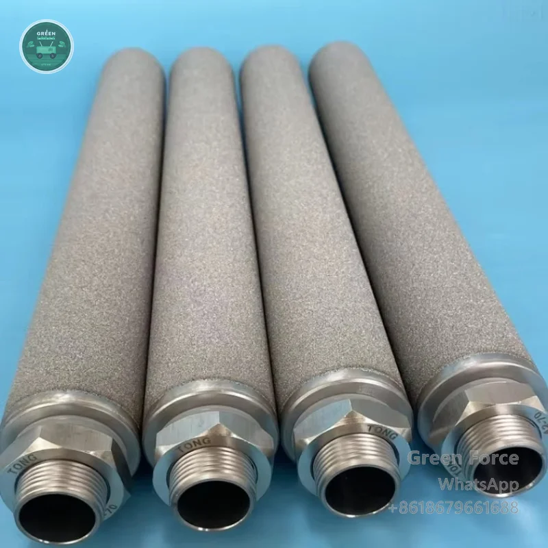 Custom Sintered Stainless Steel 316L Powder Metallurgy Filter Tube for Liquid Air Oil Filtration