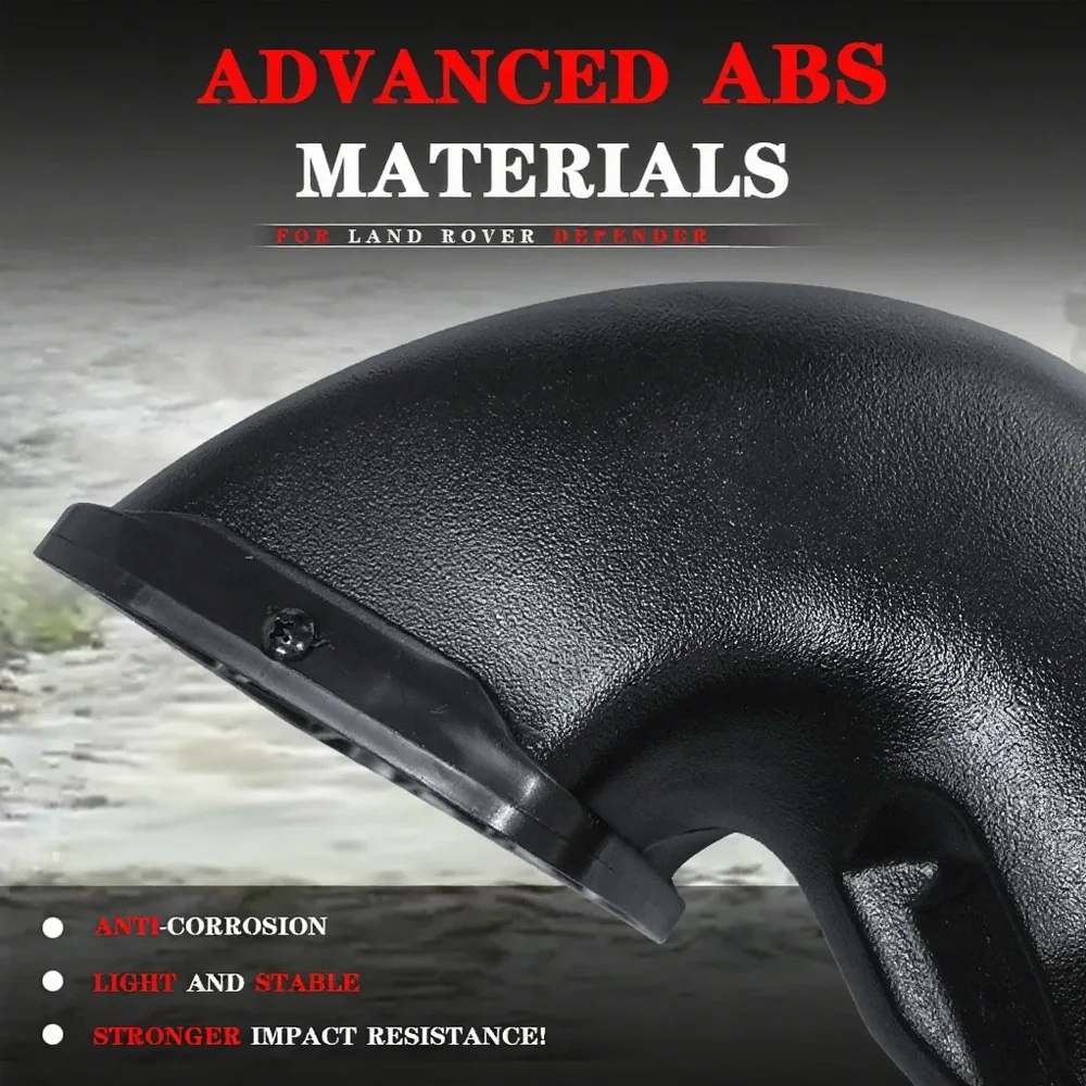 اكسسوارات السيارات ABS البلاستيك مداخل الهواء أجزاء السيارات مجموعة غطس لاند روفر ديفندر 300TDI TD5 2006-2009