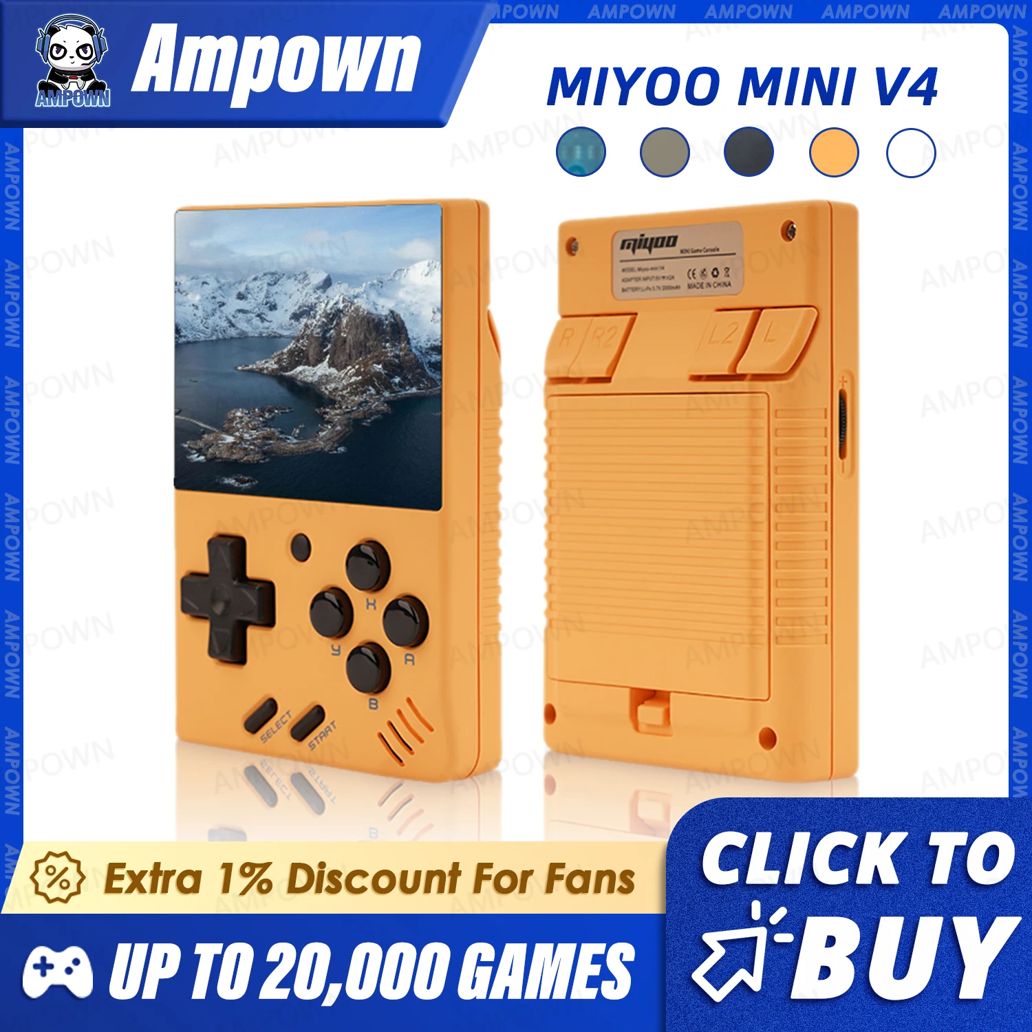 MIYOO MINI V4 Handheld Game Console Linux System 2.8\'\' IPS Screen Portable Mini V2 V3 Retro Video Simulator Player Children Gift