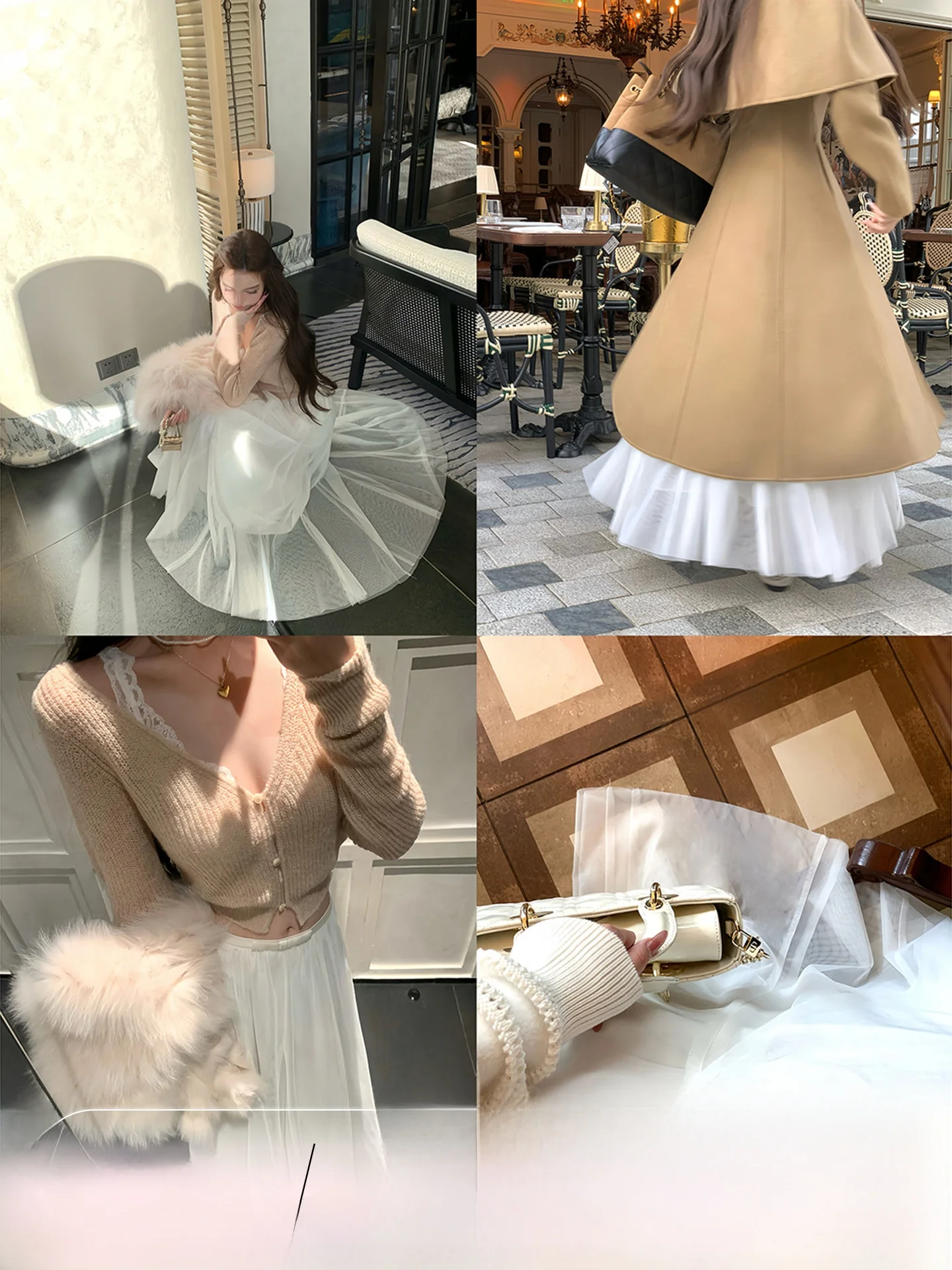 

Pearl Girl V-ne Knitted Open Cardigan Top Me Skirt Set Women's Casual Slim Fit Soft Long Sve Button Sle Ciwalk Wear