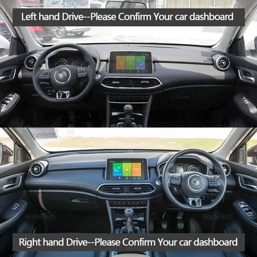 Imagen 2 del producto Para MG HS EHS PHEV 2018 2019 2020 2021 2022 2023 alfombrilla antideslizante cubierta de tablero almohadilla parasol Dashmat alfombra accesorios de coche