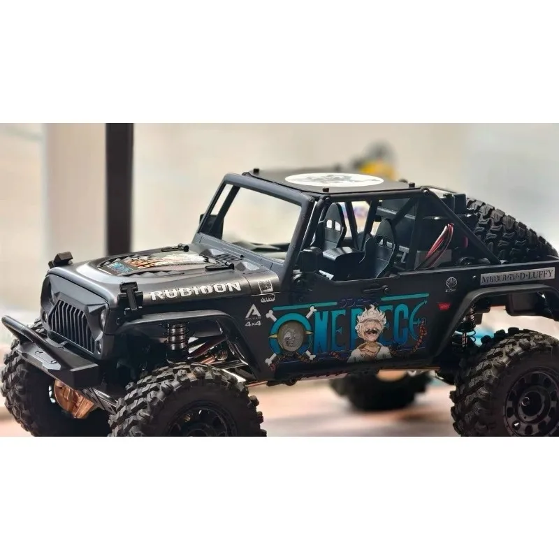 For MJX Hyper Go H12Y 1/12 RC Crawler Decals Graphics Set, Scale Sticker Sheet for RC Car Body Shell Appearance Upgrade Parts