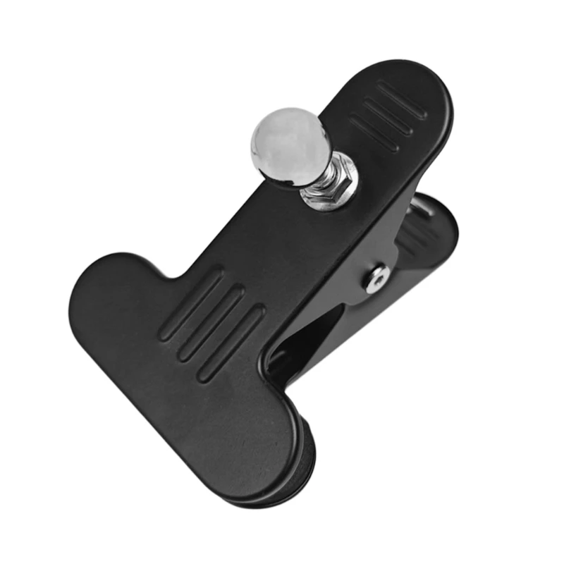 Heavy Duty Metal Phone Mount Support With Tool Less Quick Installation Multiple Adjustable Clamp For Office Desk F19C