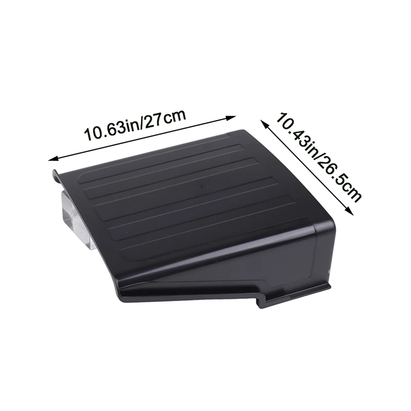Scatola di protezione per fotocamere Coperture Scudo da parete Tappo impermeabile antipioggia Dome Monitor Fotocamera Custodia protettiva bianca nera