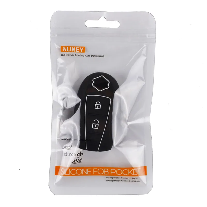 2 Button Silicone Car Remote Key Fob Shell Cover Case For Suzuki Vitara Swift Ignis Kizashi SX4 Baleno Ertiga 2016 2017 2018