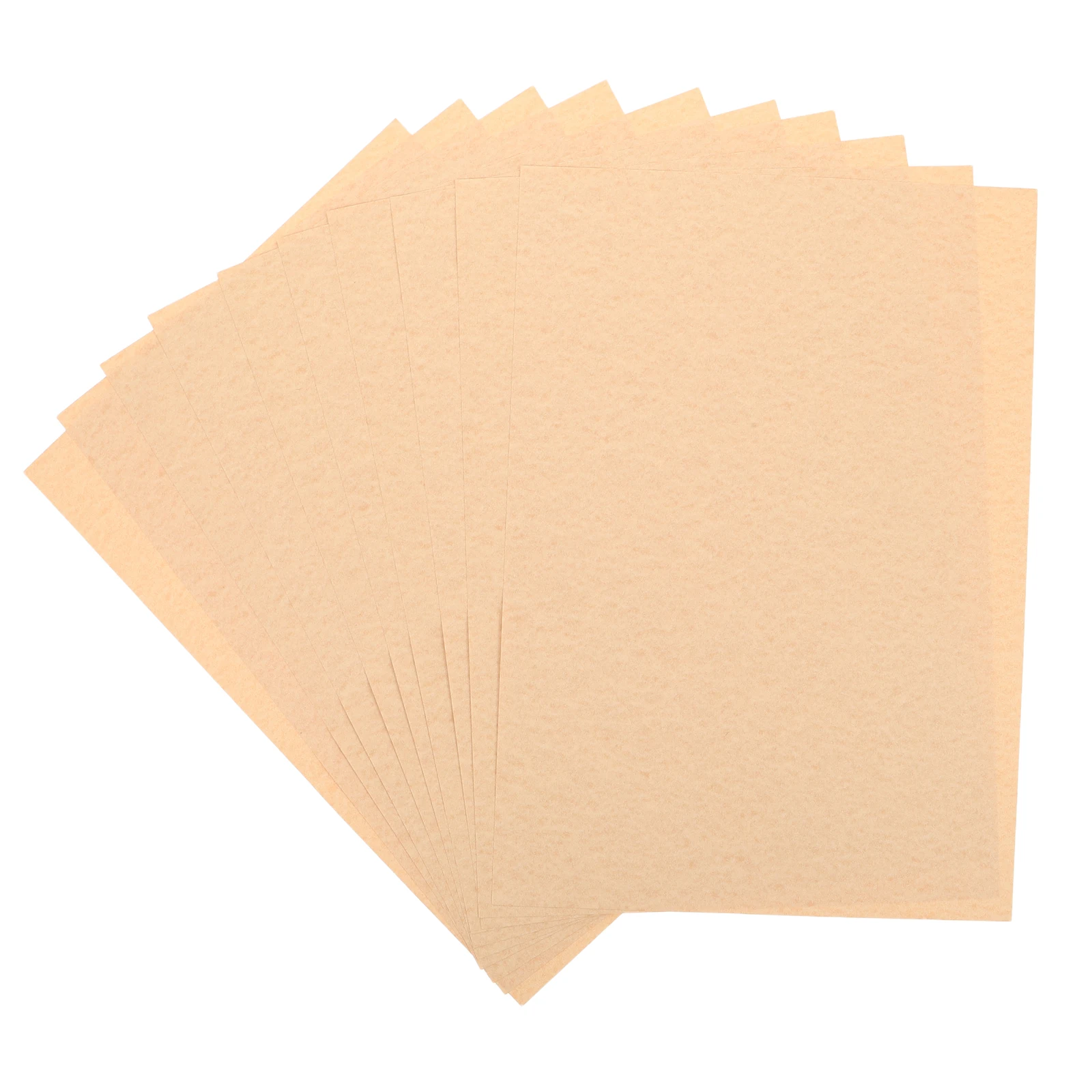 

10 Pcs Vintage Parchment Paper for Printing Printed Scrapbook Supplies Flower Bouquets Wrapping Textured