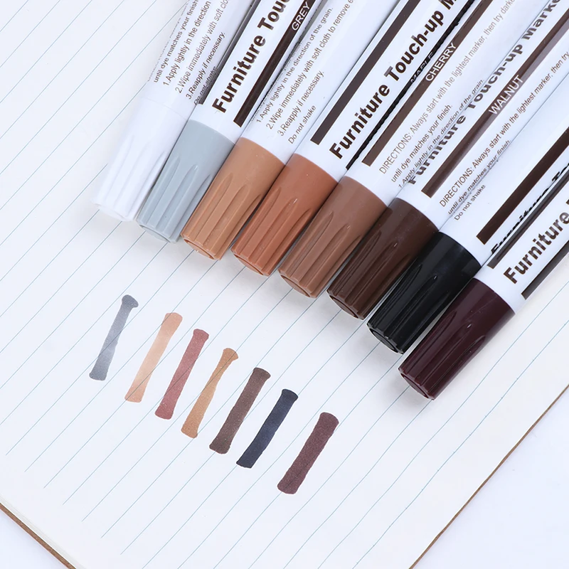 1PC Wood Furniture Touch Up Kit Marker Cream Pen Wood Scratc h Filler Remover Repair image 2