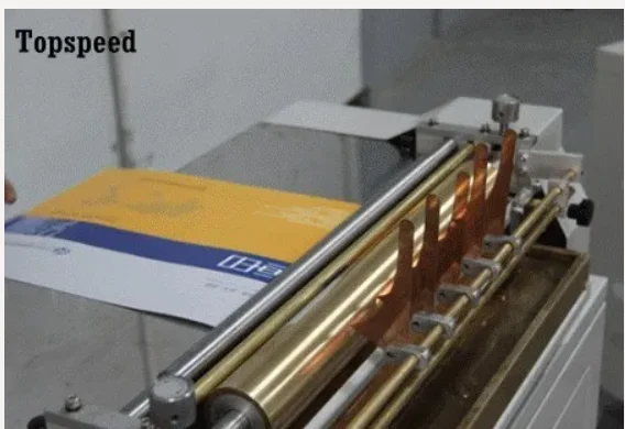 電気接着機両面接着 500 ミリメートル幅フォトブック製造バインディング