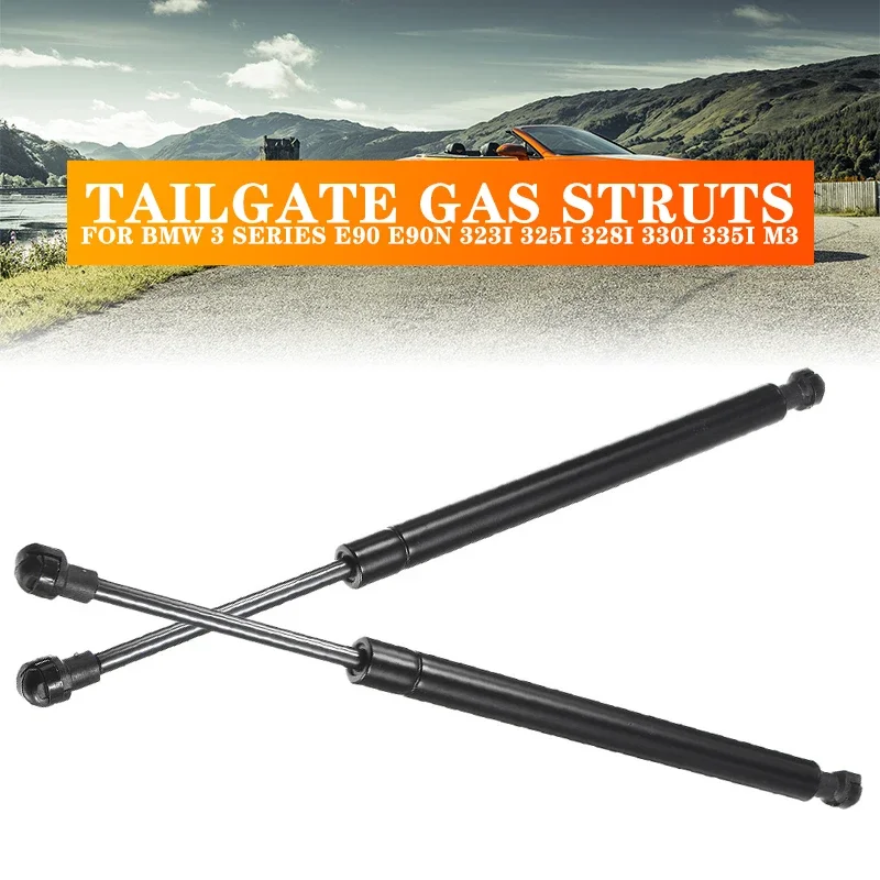 2x Rear Tailgate Boot Gas Springs Struts Replacement Shock Lift Supports Rod Arm Bar For BMW E90 51247060623 51247060623