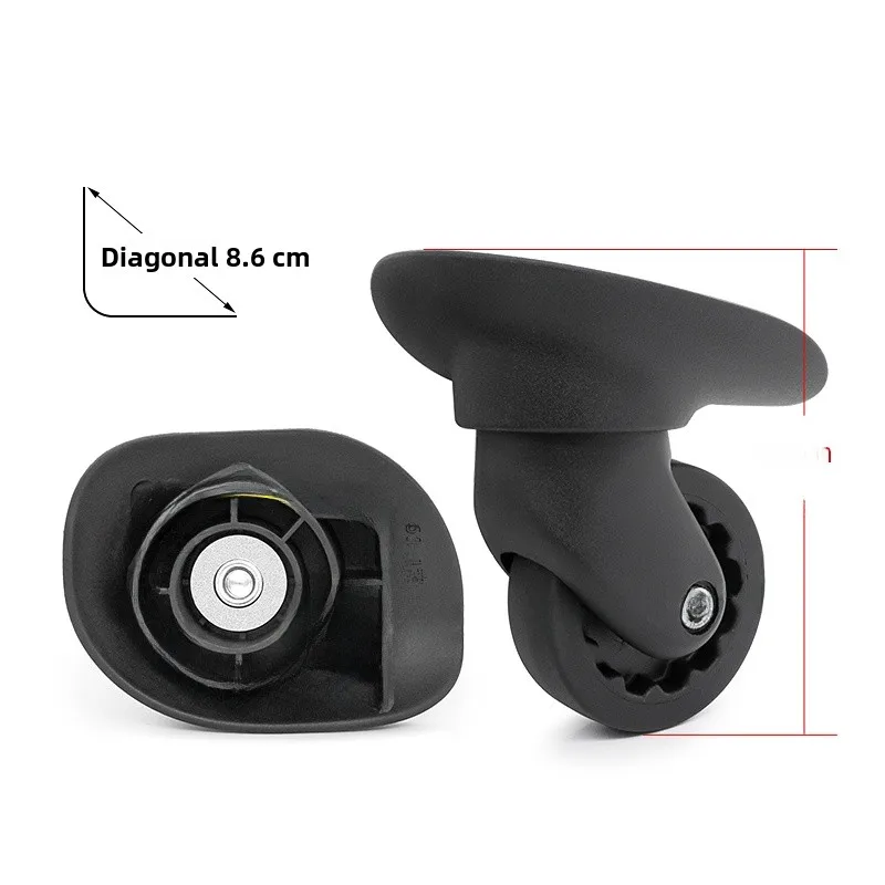 Ruedas Universales para Maletas W310 Karla Sheep, Ruedas Silenciosas para Reparación de Maletas de Cuero, Accesorios para Mal...