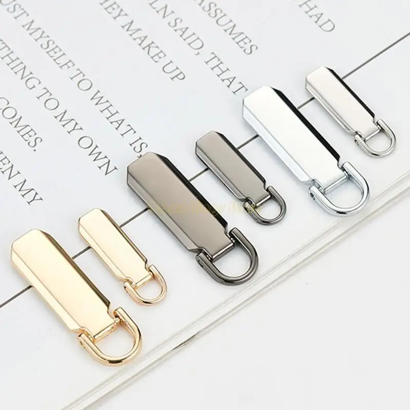 X90D Metal Zipper Fixer Repirling Pullers Kits zippers sliders for backpack forcase for stack