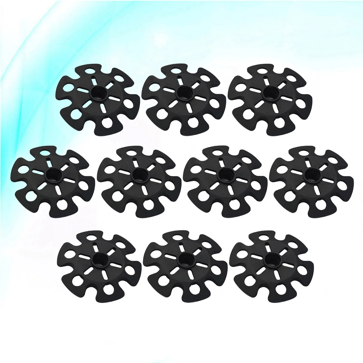 

10 Pcs Trekking Pole Basket Hiking Accessories Mud Ski Snow Flake Durable Rubber Walking Stick Outdoor Activities