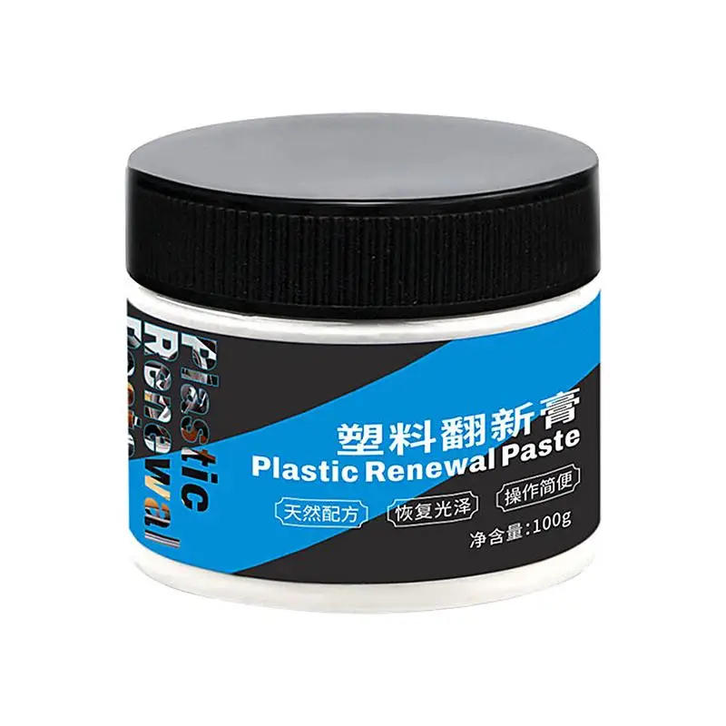 

Car Rubber Restorer Coating Paste Rubber Restorer Ceramic Coating Car Detailing Black Trim Restorer Long-Lasting Automotive