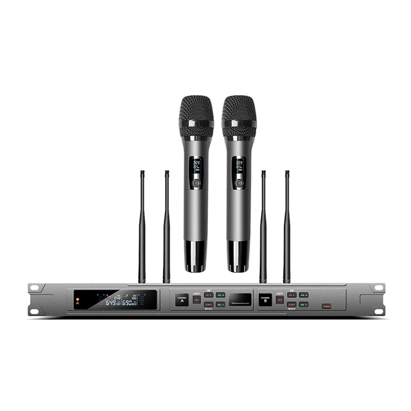TLF Xtuga  G-620 Wireless Microphone System Handheld Cordless Mic with Good Sound Woofer for Karaoke Concerts Bars