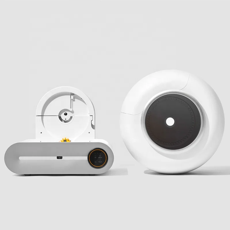 التلقائي مرحاض القطط التنظيف الذاتي صندوق مرحاض كبير الحيوانات الأليفة الذكية صندوق القطط App التحكم السيارات صندوق القط #5