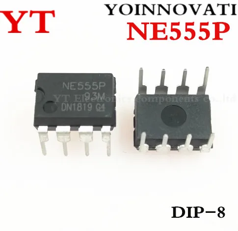 10PCS 100PCS New NE555 NE555P NE555N 555 DIP-8 Best Quality