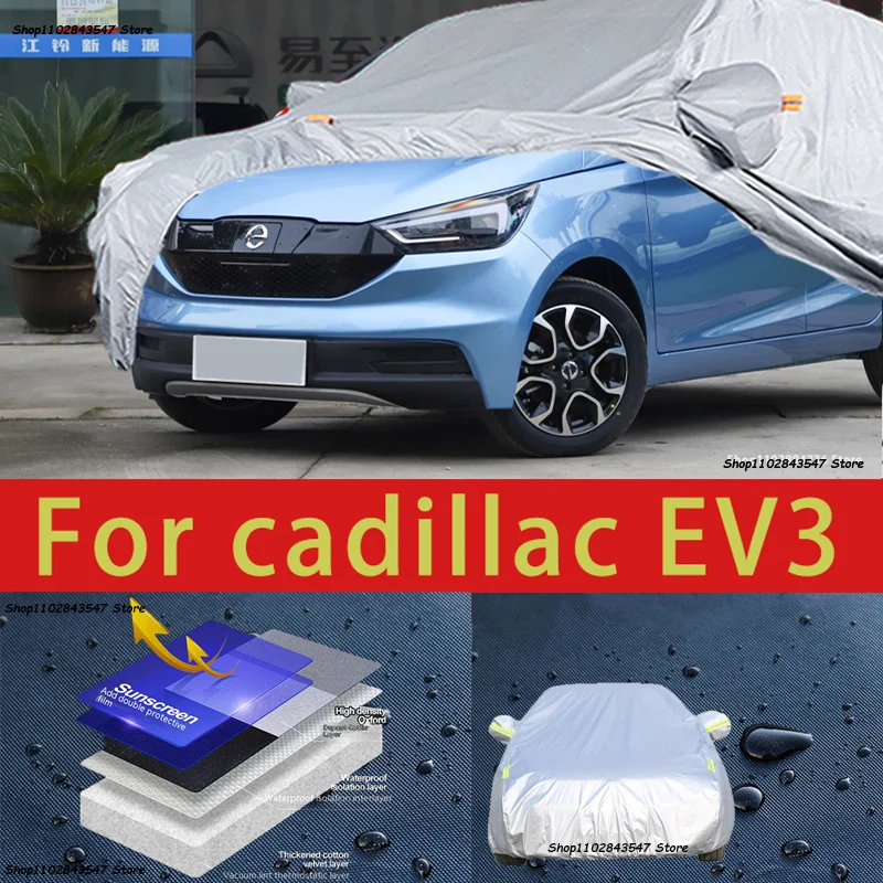 

For Cadillac EV3 Car protective cover, sun protection, cooling protection, car clothing, car paint protection auto