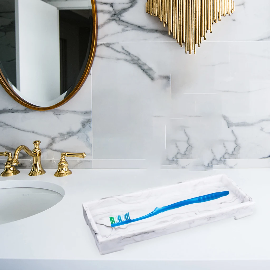 

Туалетный поднос, прямоугольный домашний декор, ювелирное блюдо для подарков на новоселье