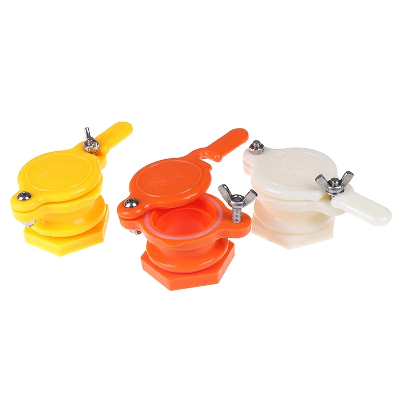 1  Plastic Honey Spout Shaker Bucket Accessories Beekeeping Tools High Quality Gate Valve