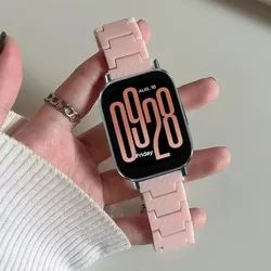 20mm 22mm Watch Band For Xiaomi Redmi Watch 5 Active Carbon Fiber Wristband Redmi Watch 5 Lite Strap women Bracelet accessories