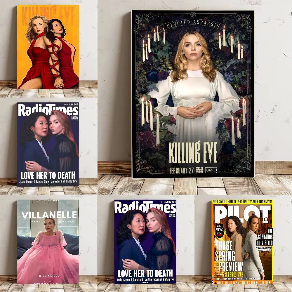 Movie Killing Eve Poster High Quality Print Waterproof Wall 