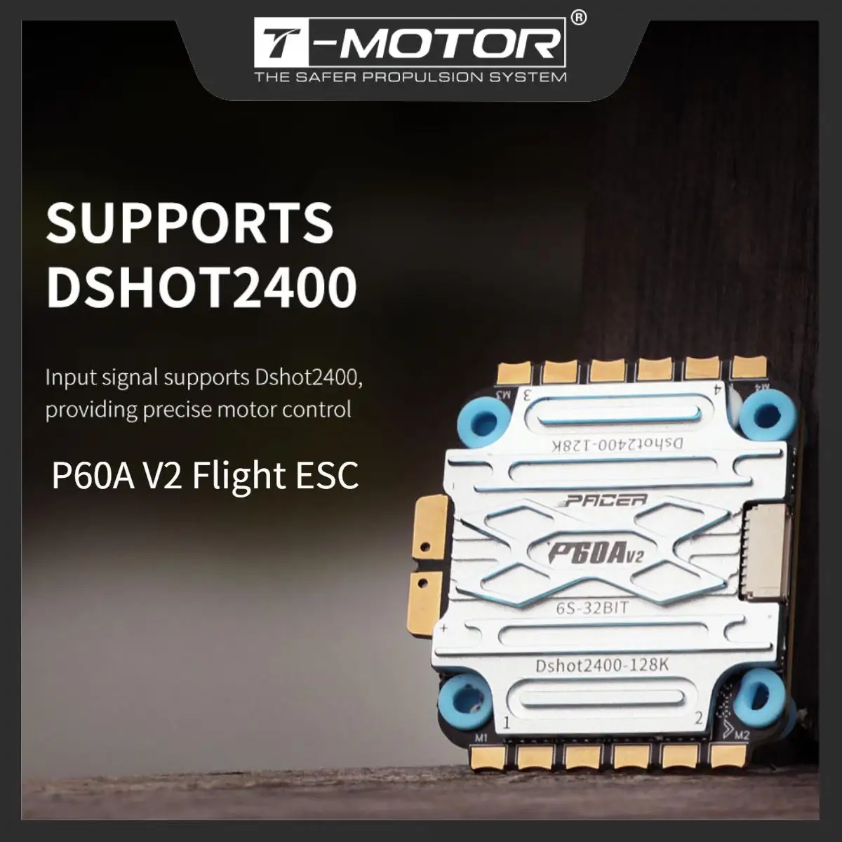 

T-MOTOR P60A V2 4IN1 6S Flight ESC Electronic Speed Controllers supports Betaflight/Alpha/Emuflight DRONE DIY PARTS