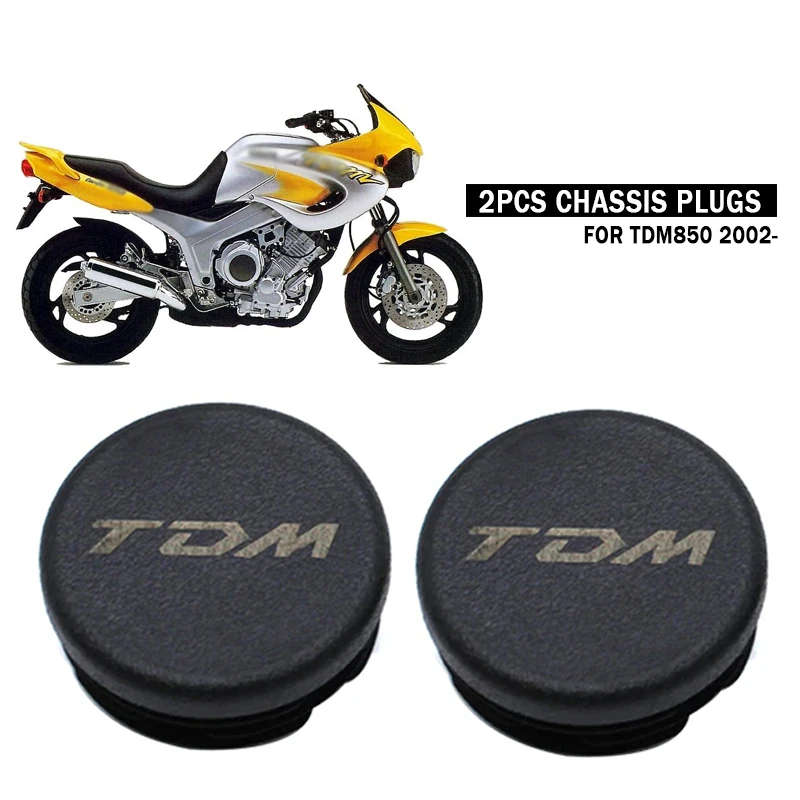 

Motorcycle Frame Hole Cover Caps Plug Decorative Frame Cap Set Accessories For YAMAHA TDM850 TDM 850 2002-2018 2015 2016 2017