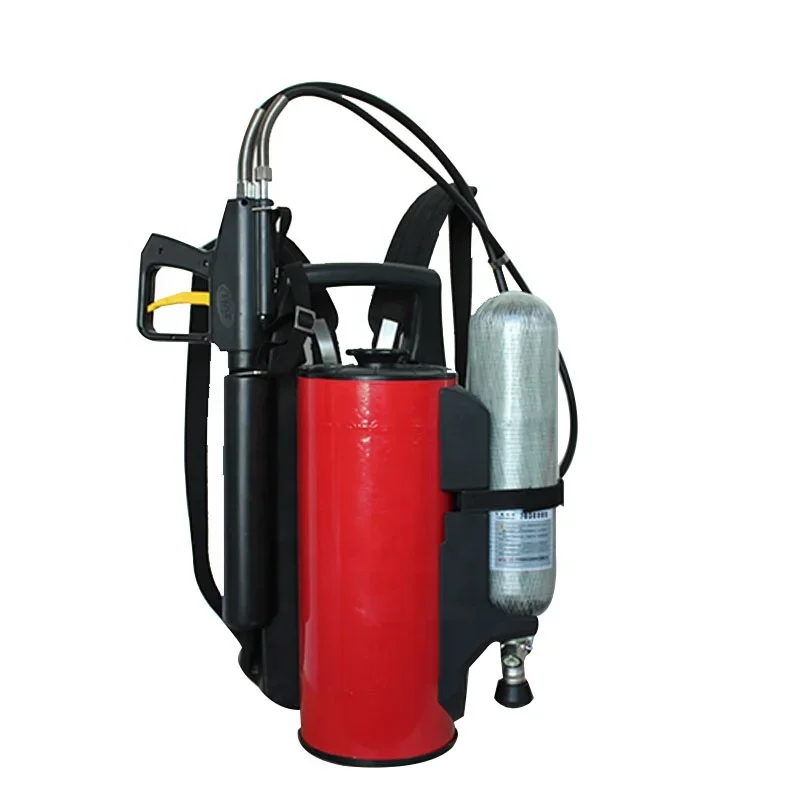 

12L Backpack Water Mist Fire Extinguisher Gun