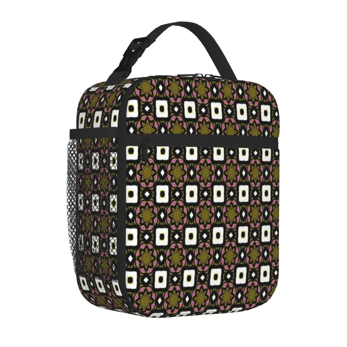 Hot Sale Pearl Drift Embossed Picnic Lunch Bag Office Meal Prep Waterproof Lunch Bag