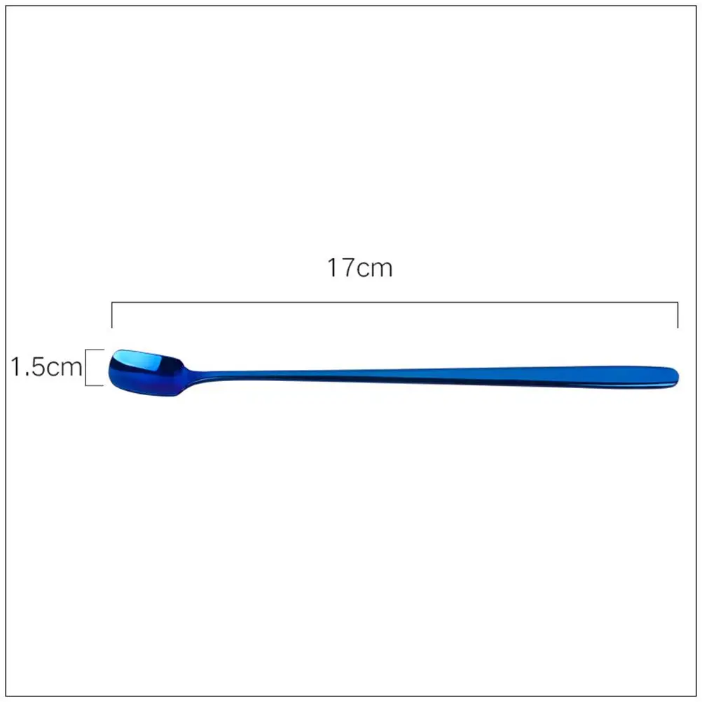 

Coffee Stirrer Steel Non Toxic Rustproof Long Handle Bar Cocktail Stirrers Tool Beverage Shop Use Multi Function