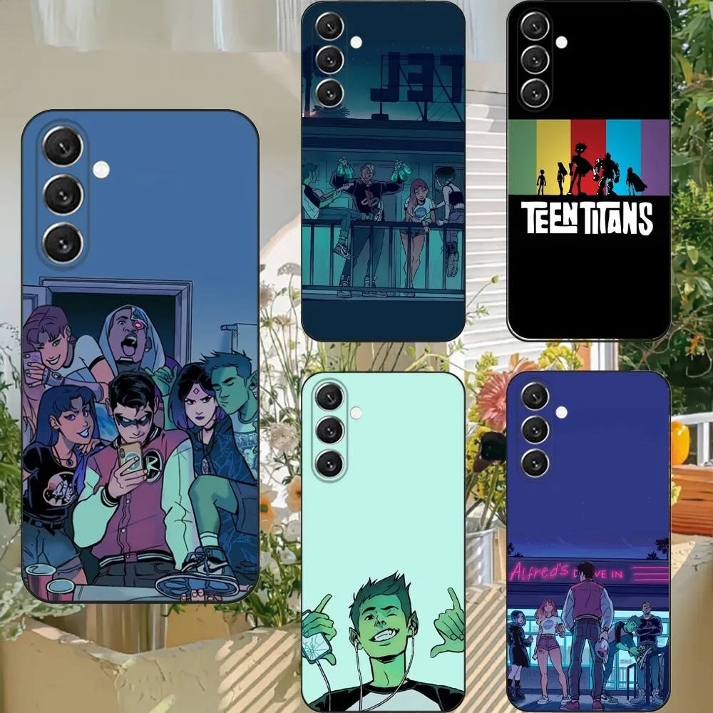 Teen R-RobinS T-Titans Go Phone Case For Samsung S21,S22 Ultra,S20,S30 plus,S22 plus,S23,S30 ultra 5G Silicone Cover