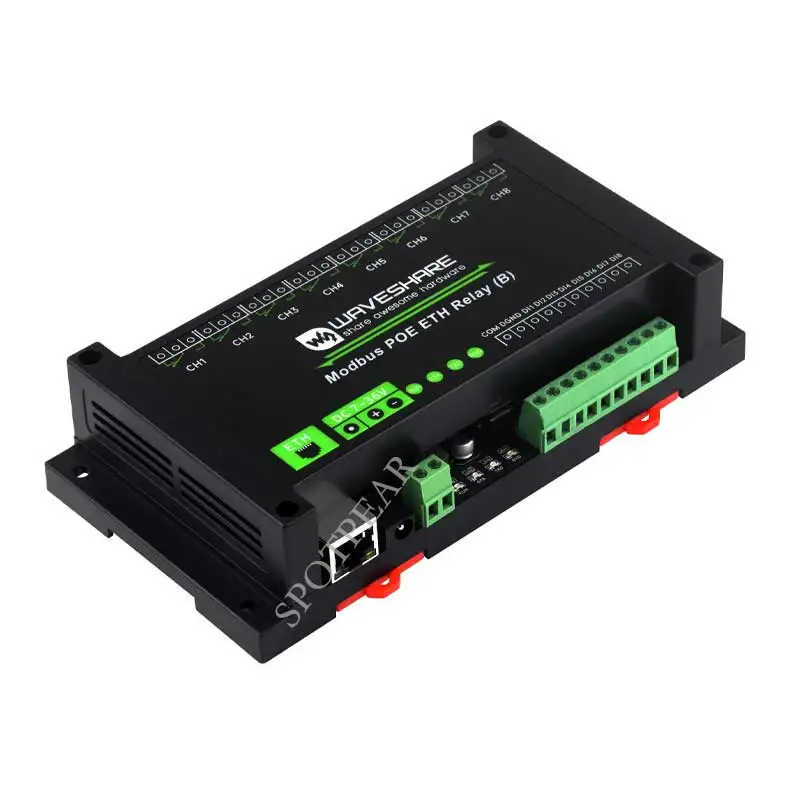 Imagem -06 - Modbus Industrial Poe Eth Rj45 a ch Relé b Rtu Modbus Tcp Ethernet para Iot