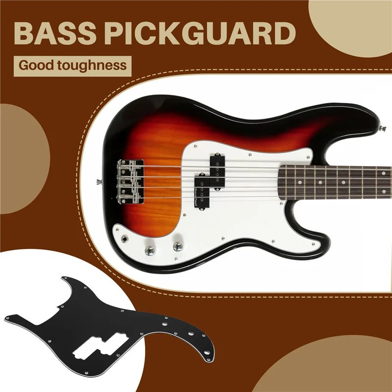 -A14E Bass Pickguard для PB Bass, аксессуары для музыкальных инструментов