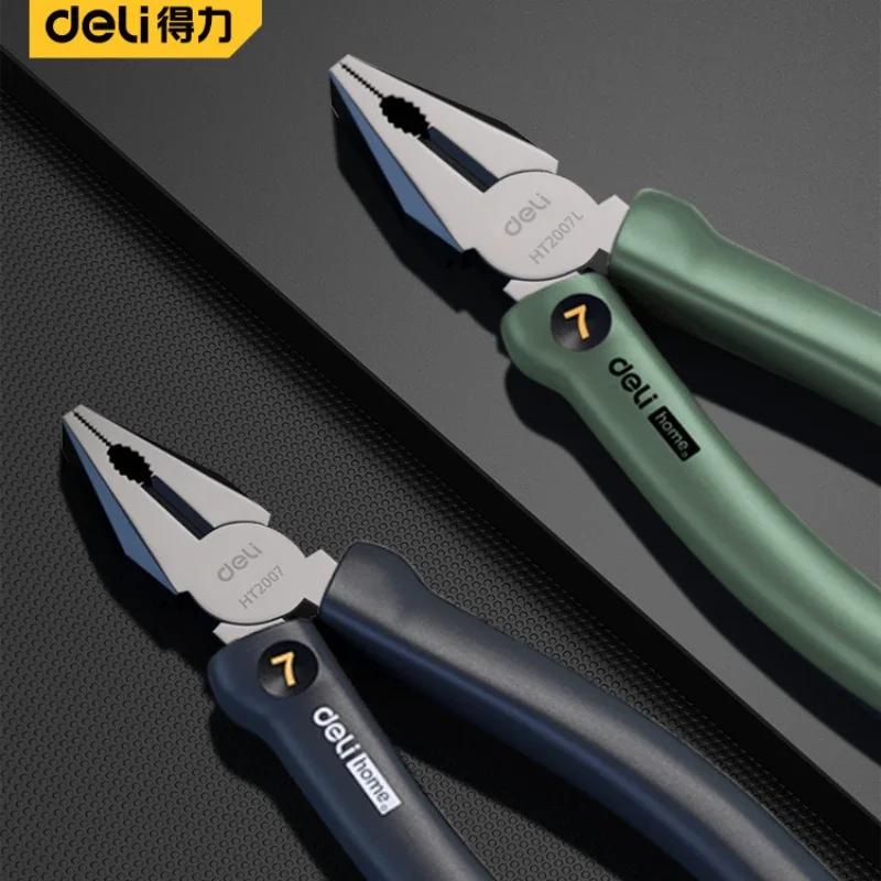 

Deli sharp nose pliers grade electrician specific pliers 6-inch 7-inch labor-saving household manual plier steel wire plier