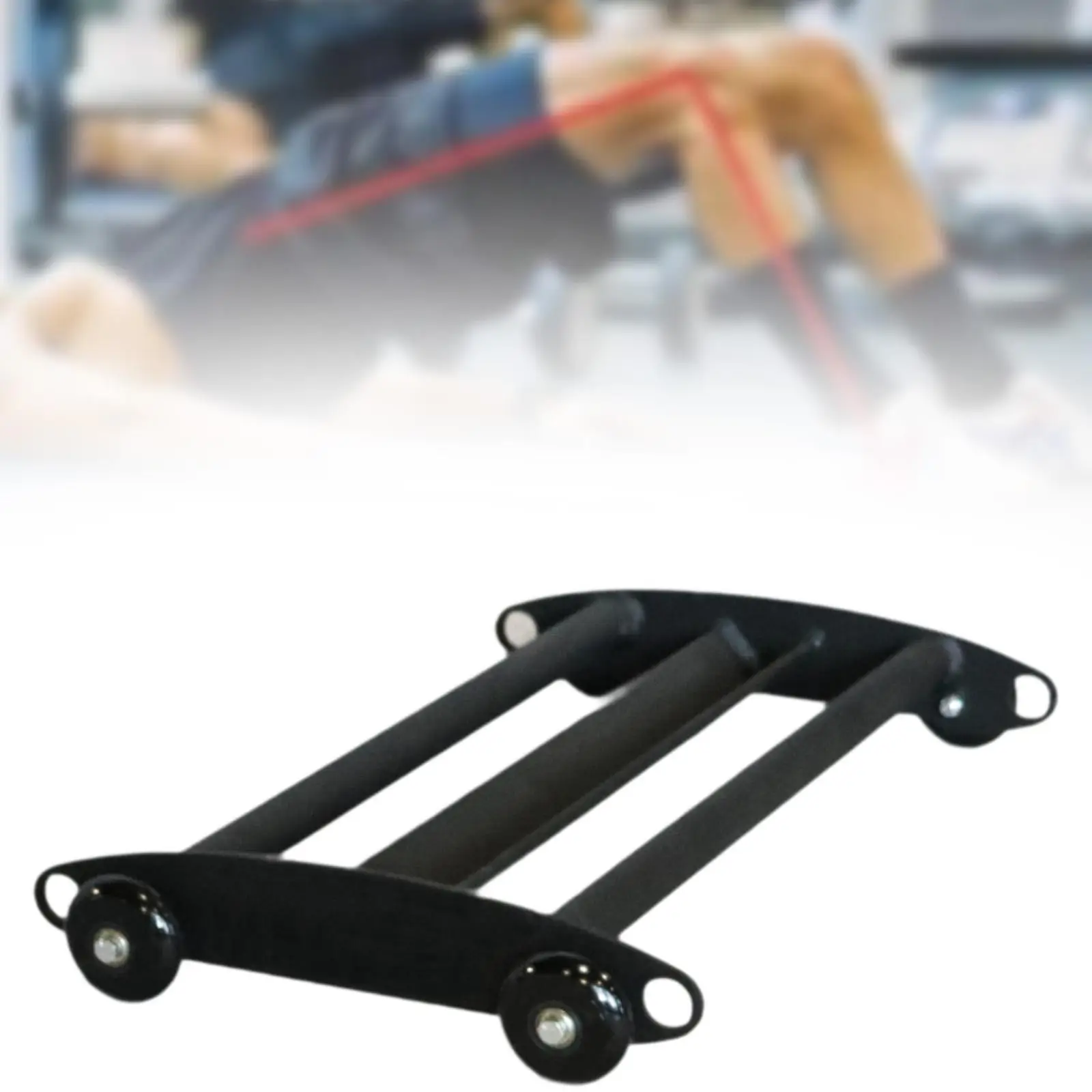 

Glute Ham Glider Leg Exercise Ab Glider Glute Trainer Roller for Hip Raises Body Building Thighs Strength Training Hip Bridges