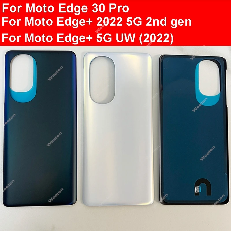 Back Battery Door Housing Cover For Motorola MOTO Edge Plus Edge+ 2022 XT2201-3 5G Rear Cover Back Battery Case Replacement Part